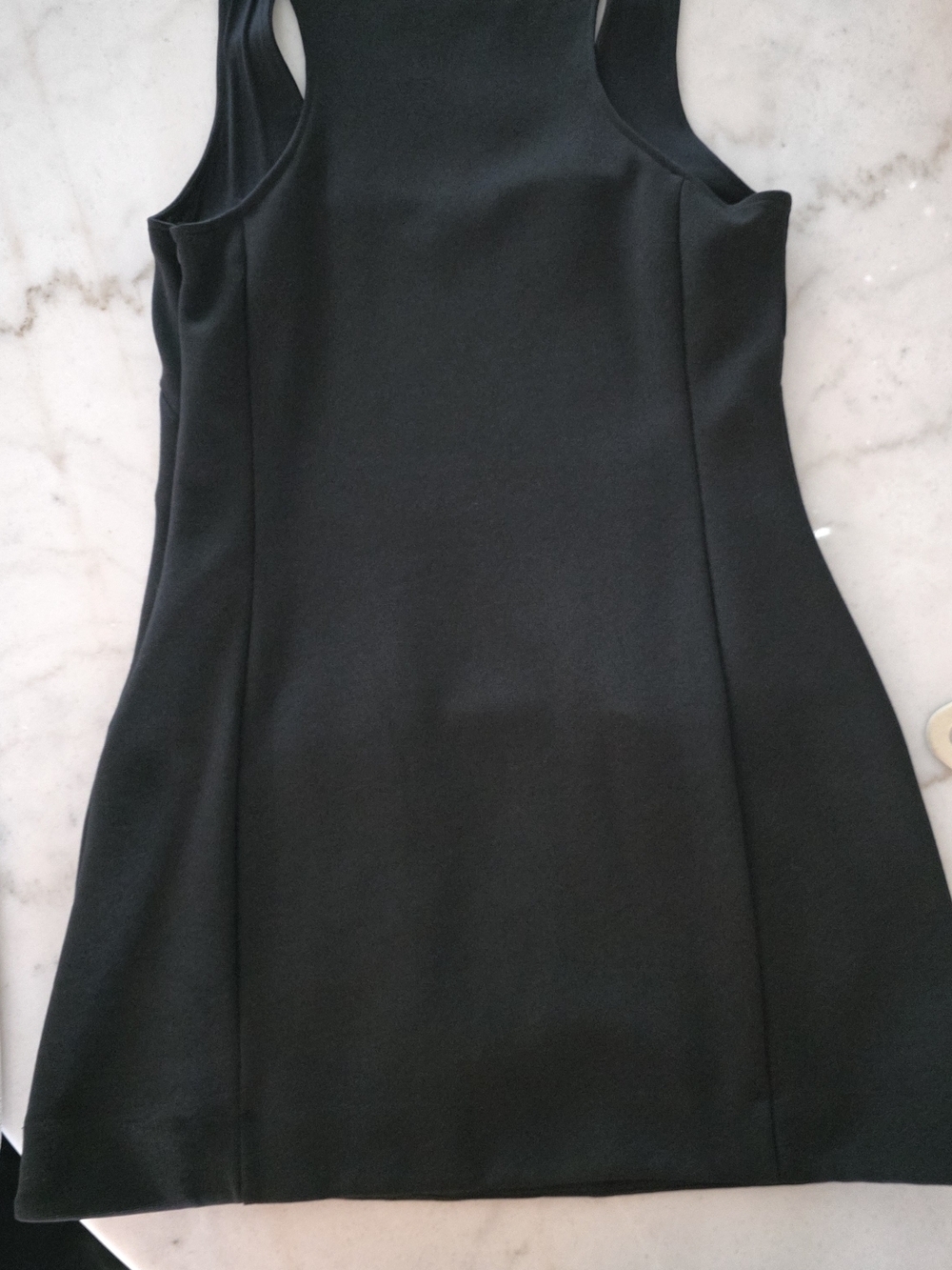 Mauve Black Sleeveless Scoop-Neck Mini Dress - Picture 2 of 5